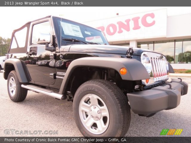 2013 Jeep Wrangler Sport 4x4 in Black