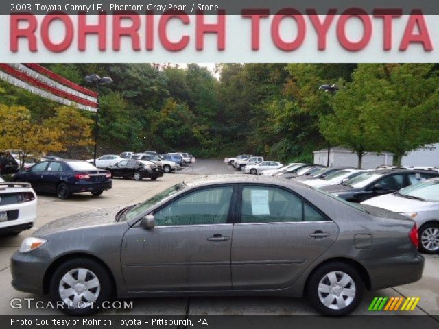 2003 Toyota Camry LE in Phantom Gray Pearl