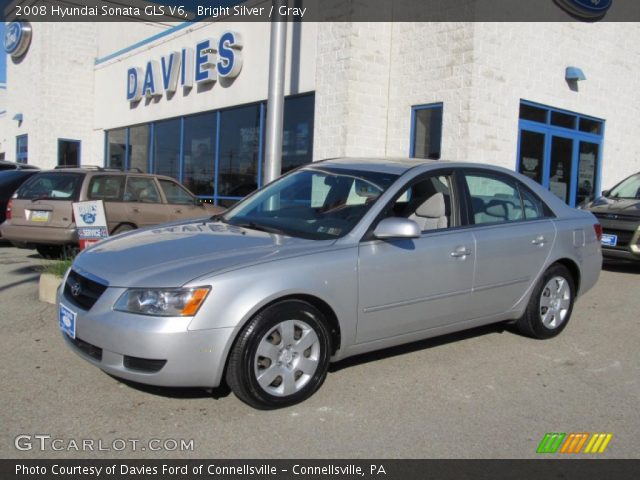 2008 Hyundai Sonata GLS V6 in Bright Silver