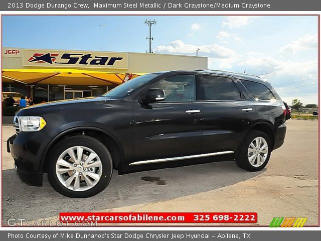 2013 Dodge Durango Crew in Maximum Steel Metallic