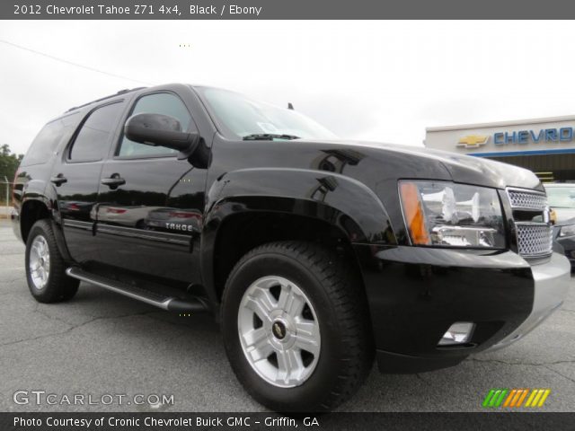 2012 Chevrolet Tahoe Z71 4x4 in Black