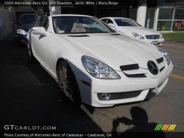 2009 Mercedes-Benz SLK 300 Roadster in Arctic White