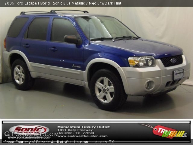 2006 Ford Escape Hybrid in Sonic Blue Metallic