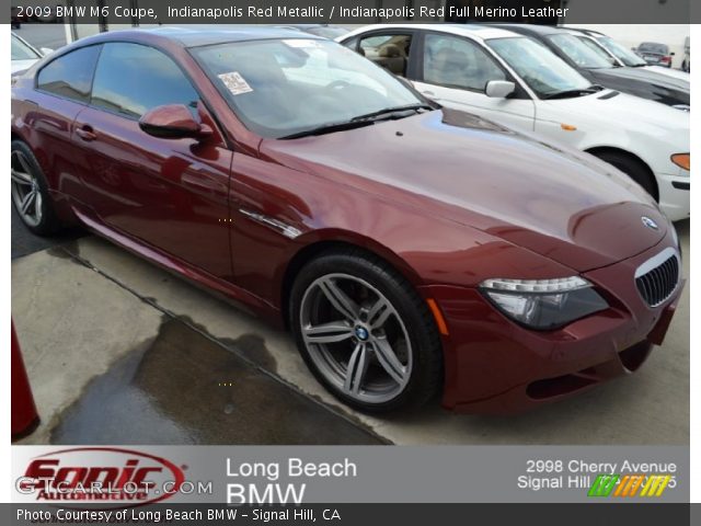 2009 BMW M6 Coupe in Indianapolis Red Metallic