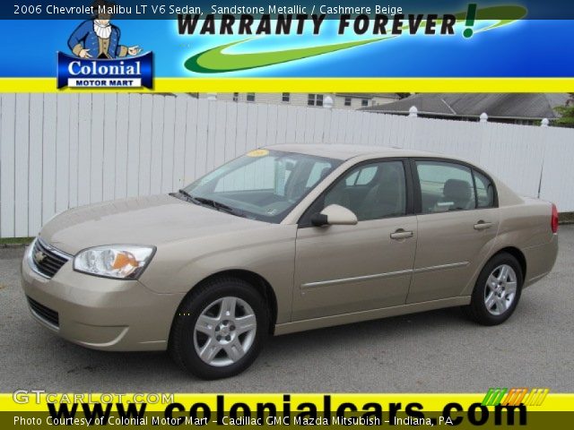 2006 Chevrolet Malibu LT V6 Sedan in Sandstone Metallic