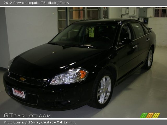 2012 Chevrolet Impala LTZ in Black