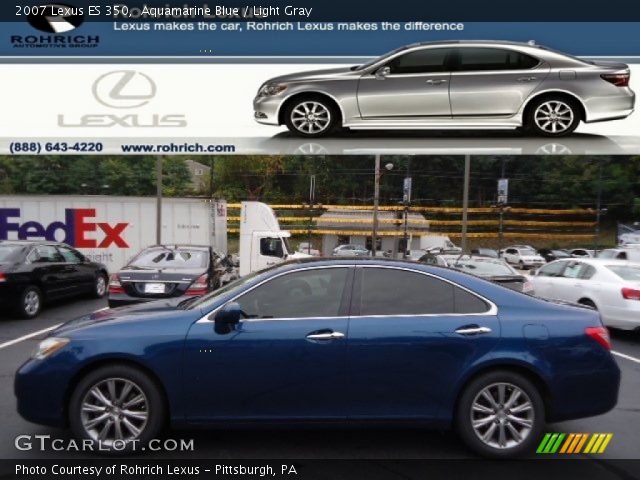 2007 Lexus ES 350 in Aquamarine Blue