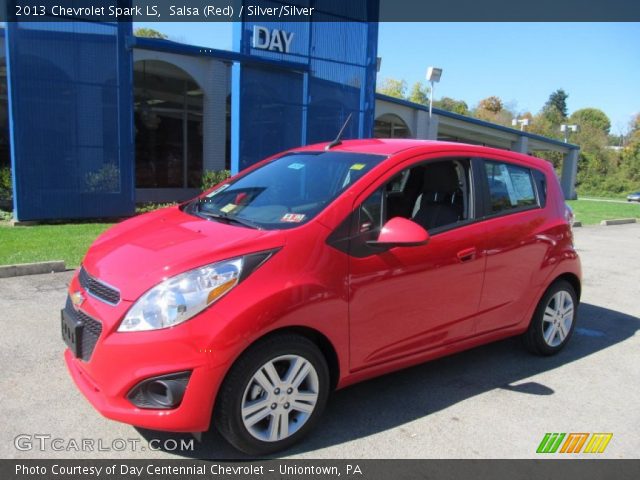 2013 Chevrolet Spark LS in Salsa (Red)