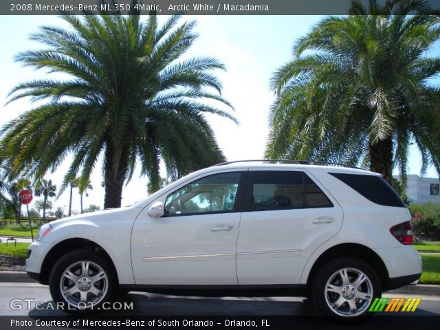 2008 Mercedes-Benz ML 350 4Matic in Arctic White