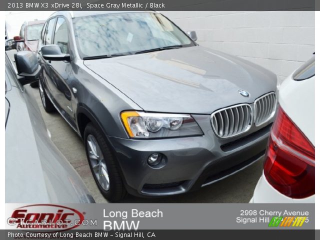 2013 BMW X3 xDrive 28i in Space Gray Metallic