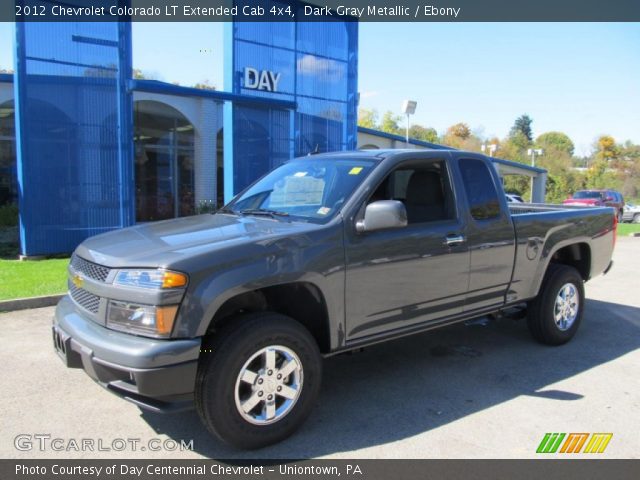 2012 Chevrolet Colorado LT Extended Cab 4x4 in Dark Gray Metallic