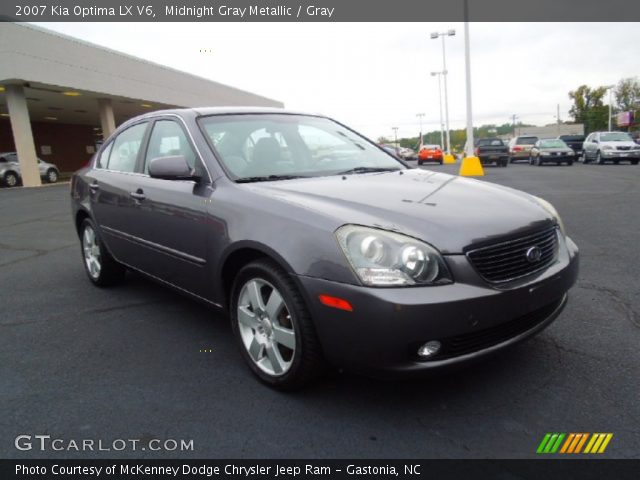 2007 Kia Optima LX V6 in Midnight Gray Metallic