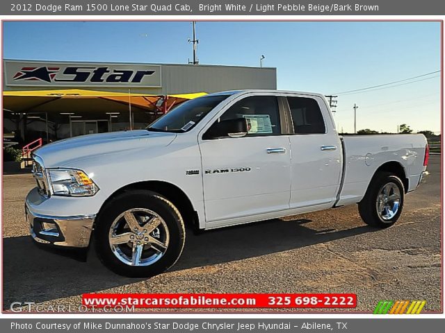 2012 Dodge Ram 1500 Lone Star Quad Cab in Bright White