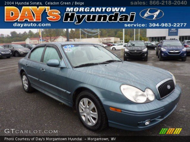 2004 Hyundai Sonata  in Celadon Green