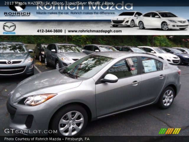 2013 Mazda MAZDA3 i SV 4 Door in Liquid Silver Metallic