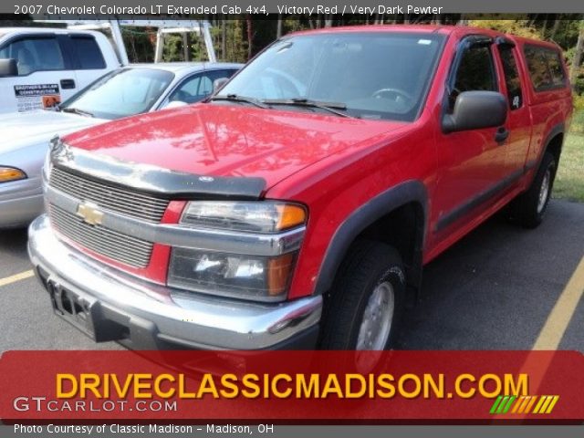 2007 Chevrolet Colorado LT Extended Cab 4x4 in Victory Red