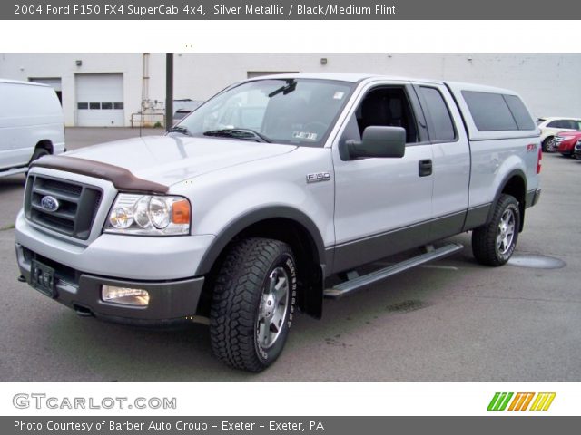 2004 Ford F150 FX4 SuperCab 4x4 in Silver Metallic