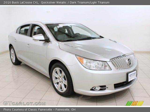 2010 Buick LaCrosse CXL in Quicksilver Metallic