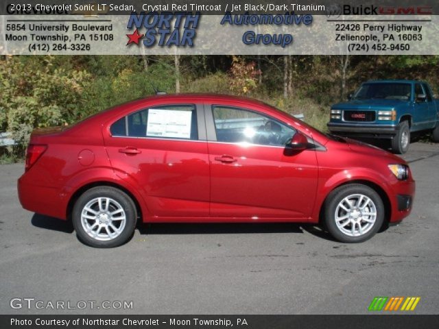 2013 Chevrolet Sonic LT Sedan in Crystal Red Tintcoat
