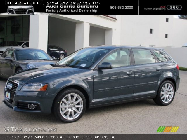 2013 Audi A3 2.0 TFSI in Meteor Gray Pearl Effect