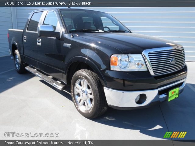 2008 Ford F150 Lariat SuperCrew in Black