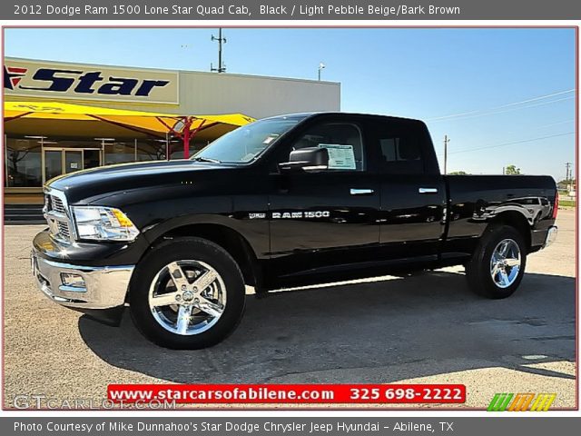 2012 Dodge Ram 1500 Lone Star Quad Cab in Black