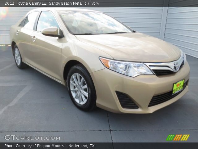 2012 Toyota Camry LE in Sandy Beach Metallic