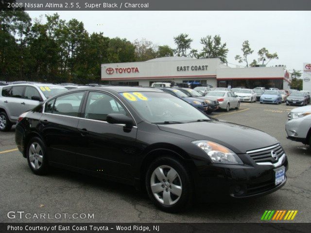 2008 Nissan Altima 2.5 S in Super Black