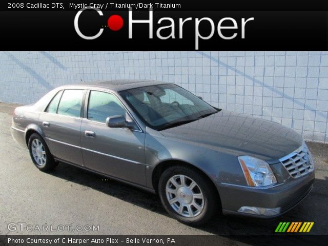 2008 Cadillac DTS  in Mystic Gray
