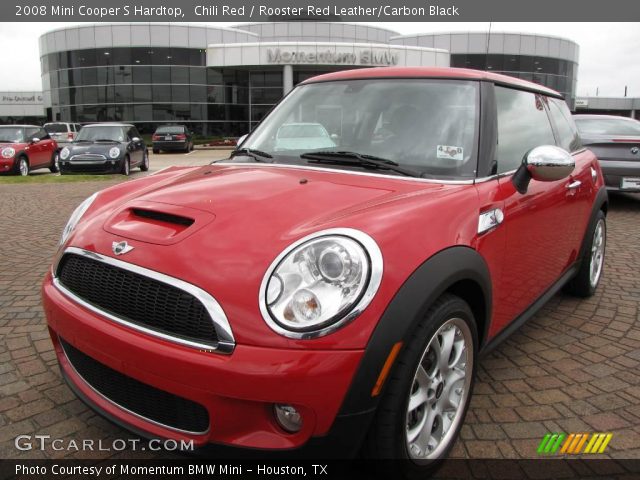 2008 Mini Cooper S Hardtop in Chili Red