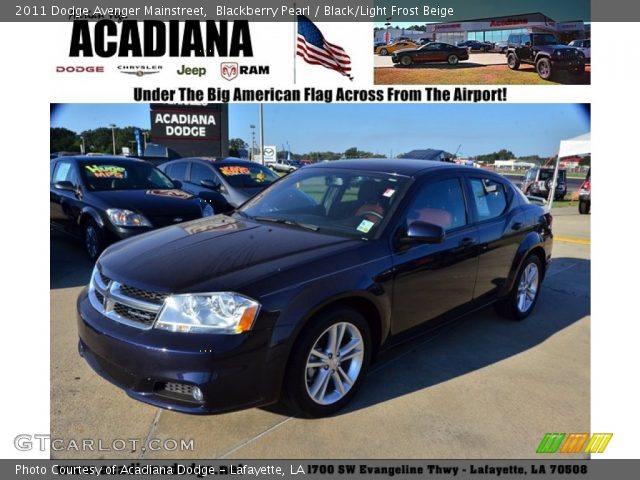 2011 Dodge Avenger Mainstreet in Blackberry Pearl