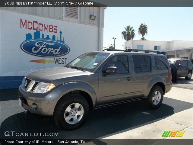 2008 Nissan Pathfinder LE in Storm Gray