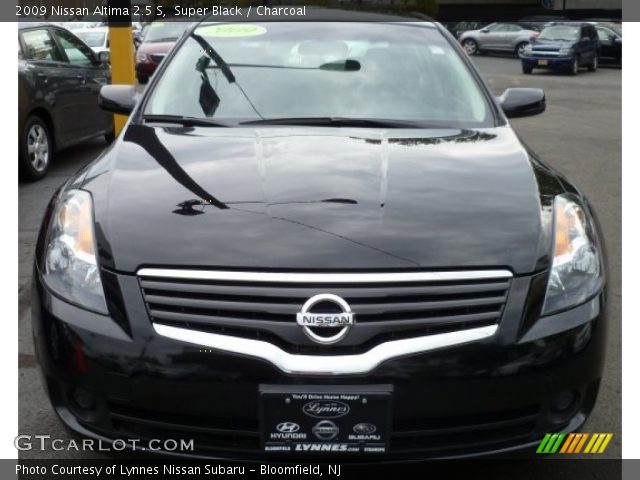 2009 Nissan Altima 2.5 S in Super Black