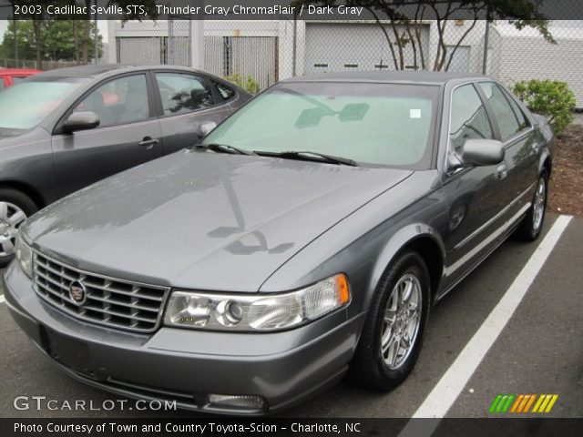 2003 Cadillac Seville STS in Thunder Gray ChromaFlair