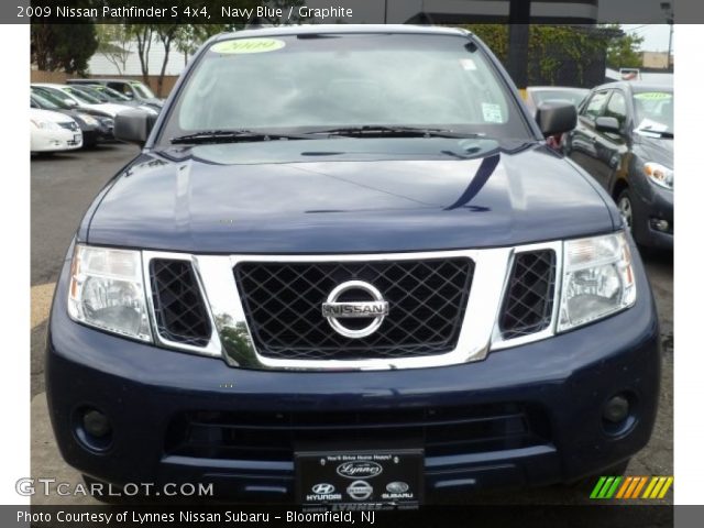 2009 Nissan Pathfinder S 4x4 in Navy Blue