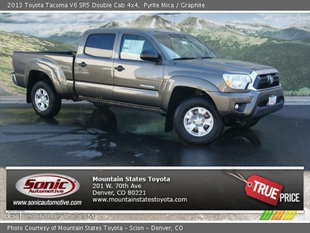 2013 Toyota Tacoma V6 SR5 Double Cab 4x4 in Pyrite Mica