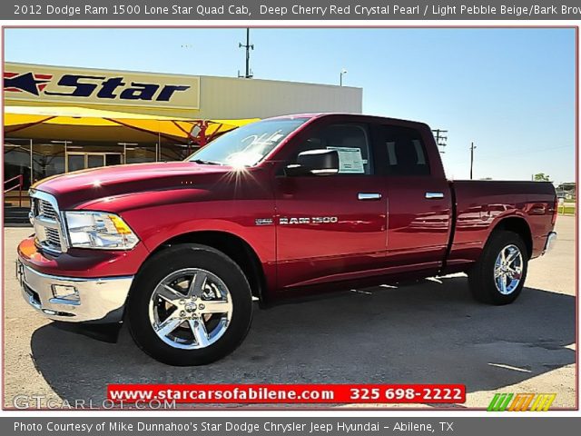 2012 Dodge Ram 1500 Lone Star Quad Cab in Deep Cherry Red Crystal Pearl