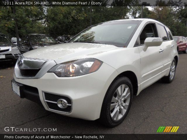 2011 Acura RDX SH-AWD in White Diamond Pearl