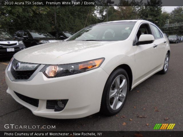 2010 Acura TSX Sedan in Premium White Pearl