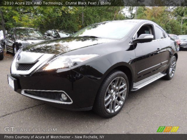 2010 Acura ZDX AWD Technology in Crystal Black Pearl