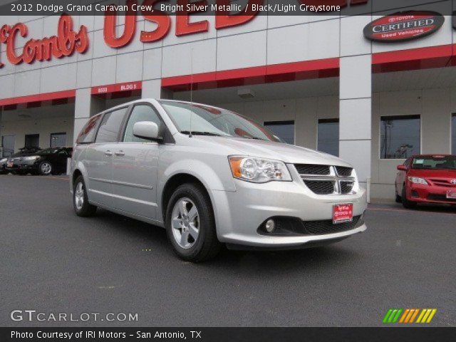 2012 Dodge Grand Caravan Crew in Bright Silver Metallic