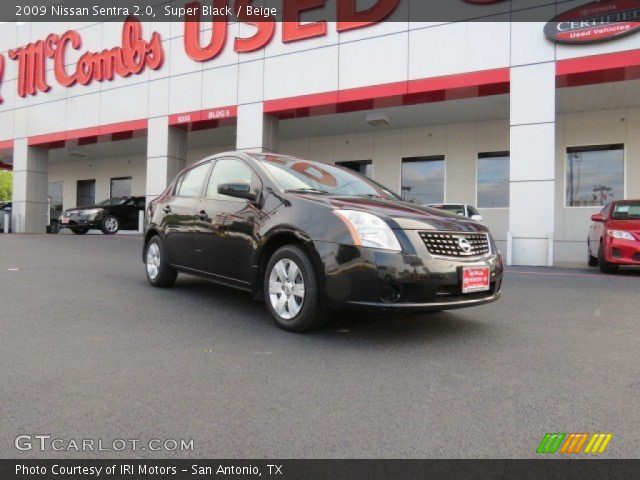 2009 Nissan Sentra 2.0 in Super Black