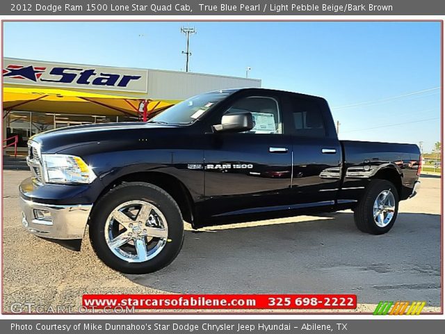 2012 Dodge Ram 1500 Lone Star Quad Cab in True Blue Pearl