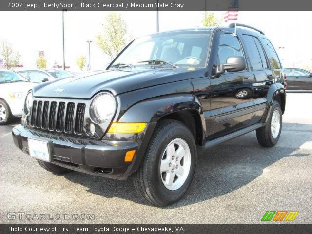 2007 Jeep Liberty Sport in Black Clearcoat