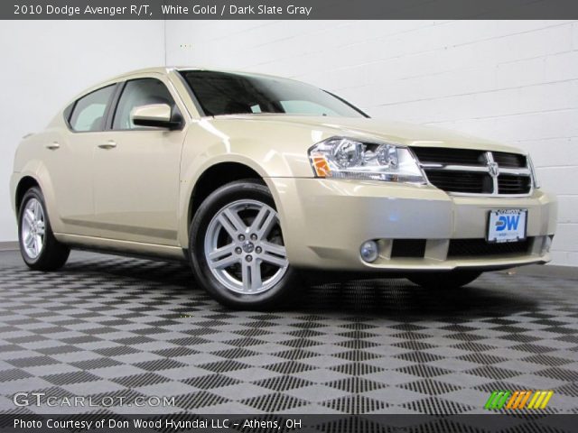 2010 Dodge Avenger R/T in White Gold