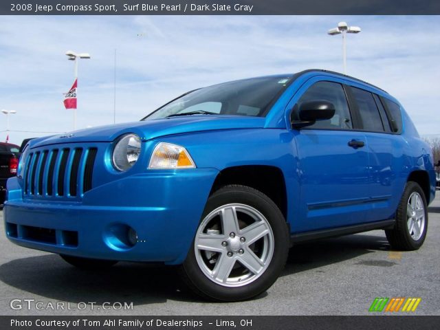 2008 Jeep Compass Sport in Surf Blue Pearl