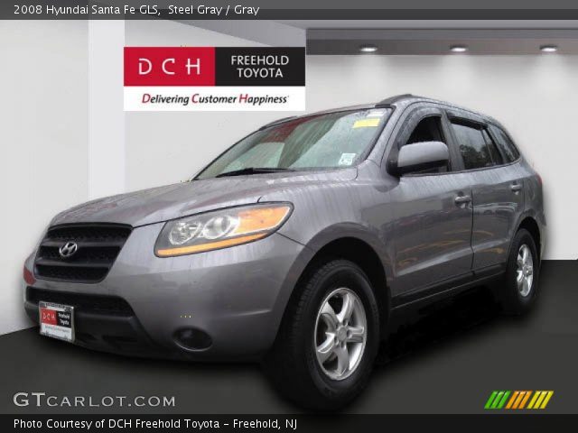 2008 Hyundai Santa Fe GLS in Steel Gray