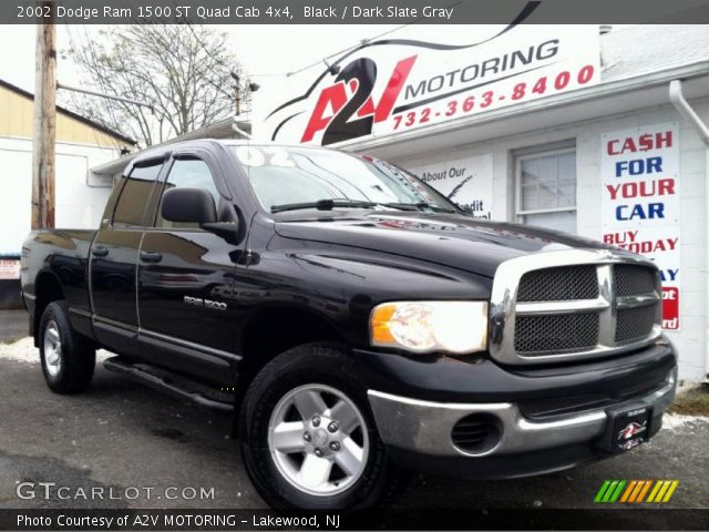 2002 Dodge Ram 1500 ST Quad Cab 4x4 in Black