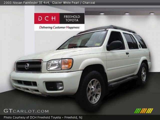 2003 Nissan Pathfinder SE 4x4 in Glacier White Pearl
