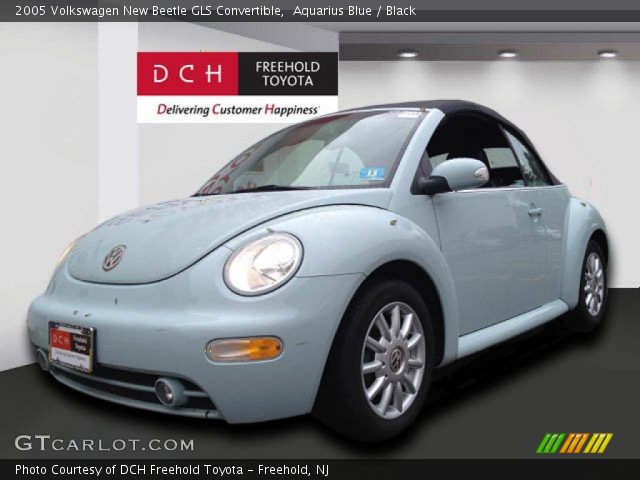 2005 Volkswagen New Beetle GLS Convertible in Aquarius Blue